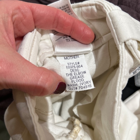 Mother Denim Elbow Grease Flood Size 28 - Picture 3 of 5